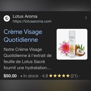 Daily Face Cream - White